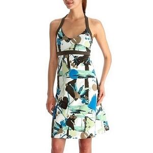 Patagonia Lliana Halter Dress In Nile Blue